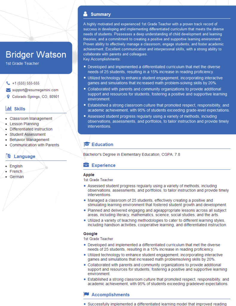 Online ATS Friendly Resume Builder